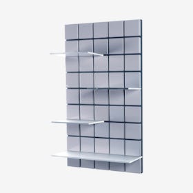 Confetti Monochrome Shelf - Gull