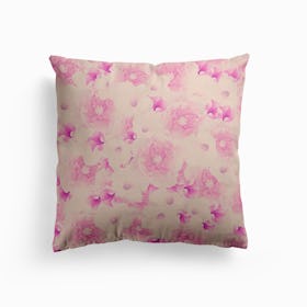 Blush Bouquet Cushion
