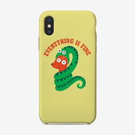 Everything is Fine Phone Case