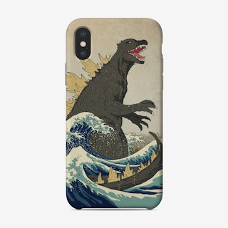 The Great Monster Off Kanagawa Phone Case