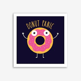 Donut Panic Art Print