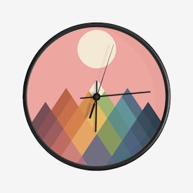 Rainbow Peak Clock