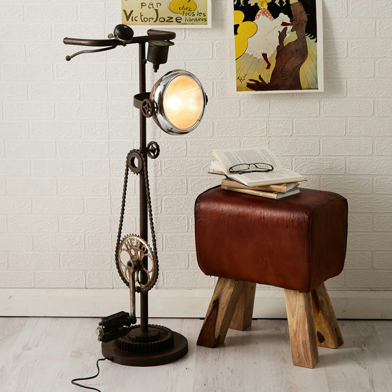 Cycle Floor Lamp by Indian Hub