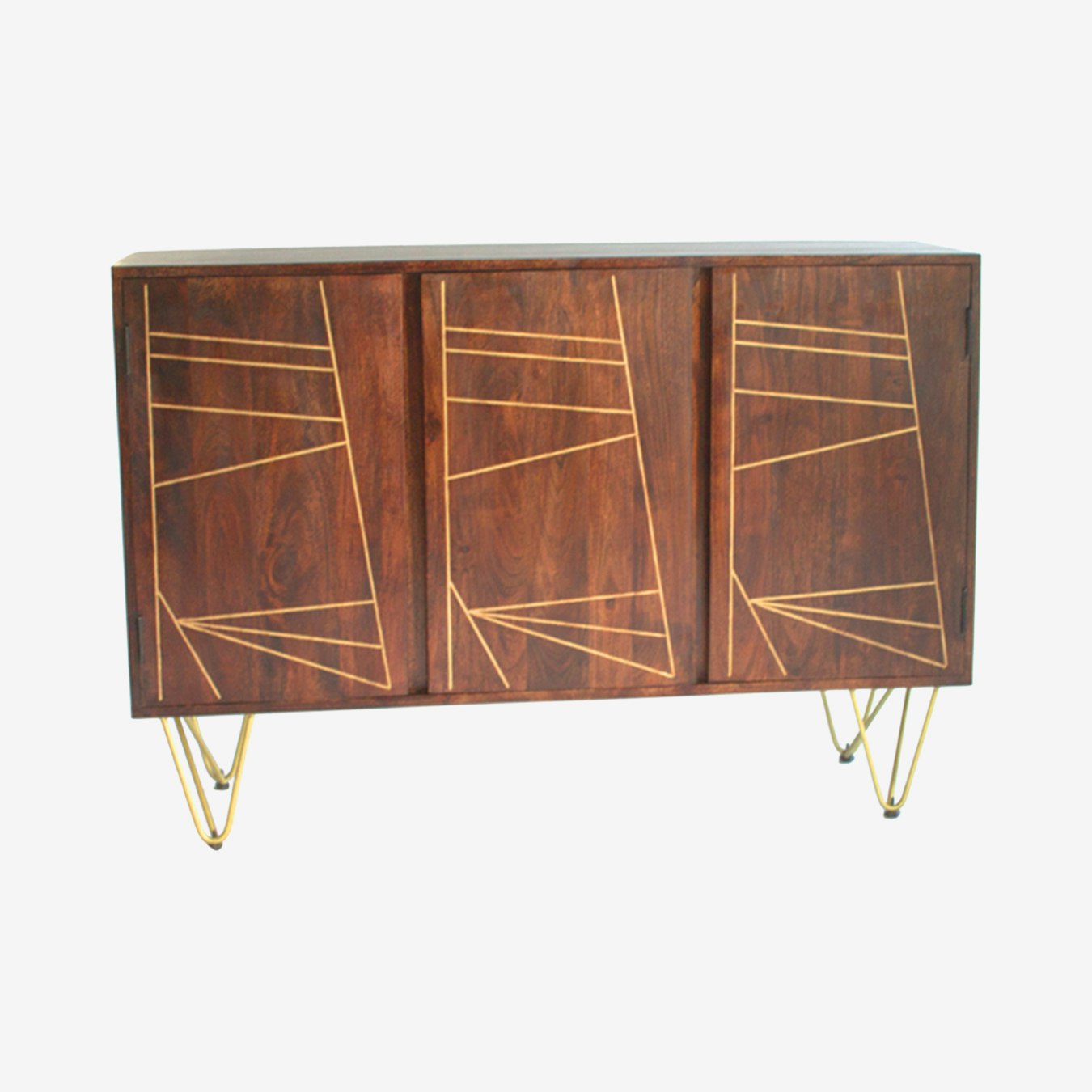 Dark Gold Sideboard by Indian Hub