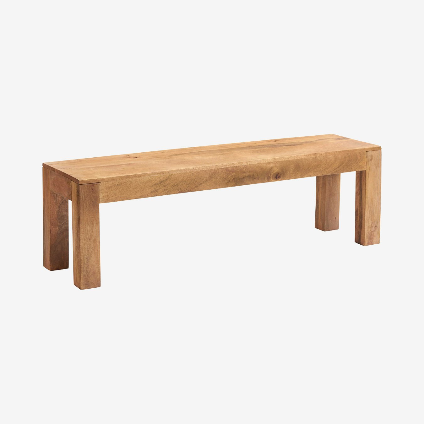 Toko Bench - Light Mango Wood by Indian Hub