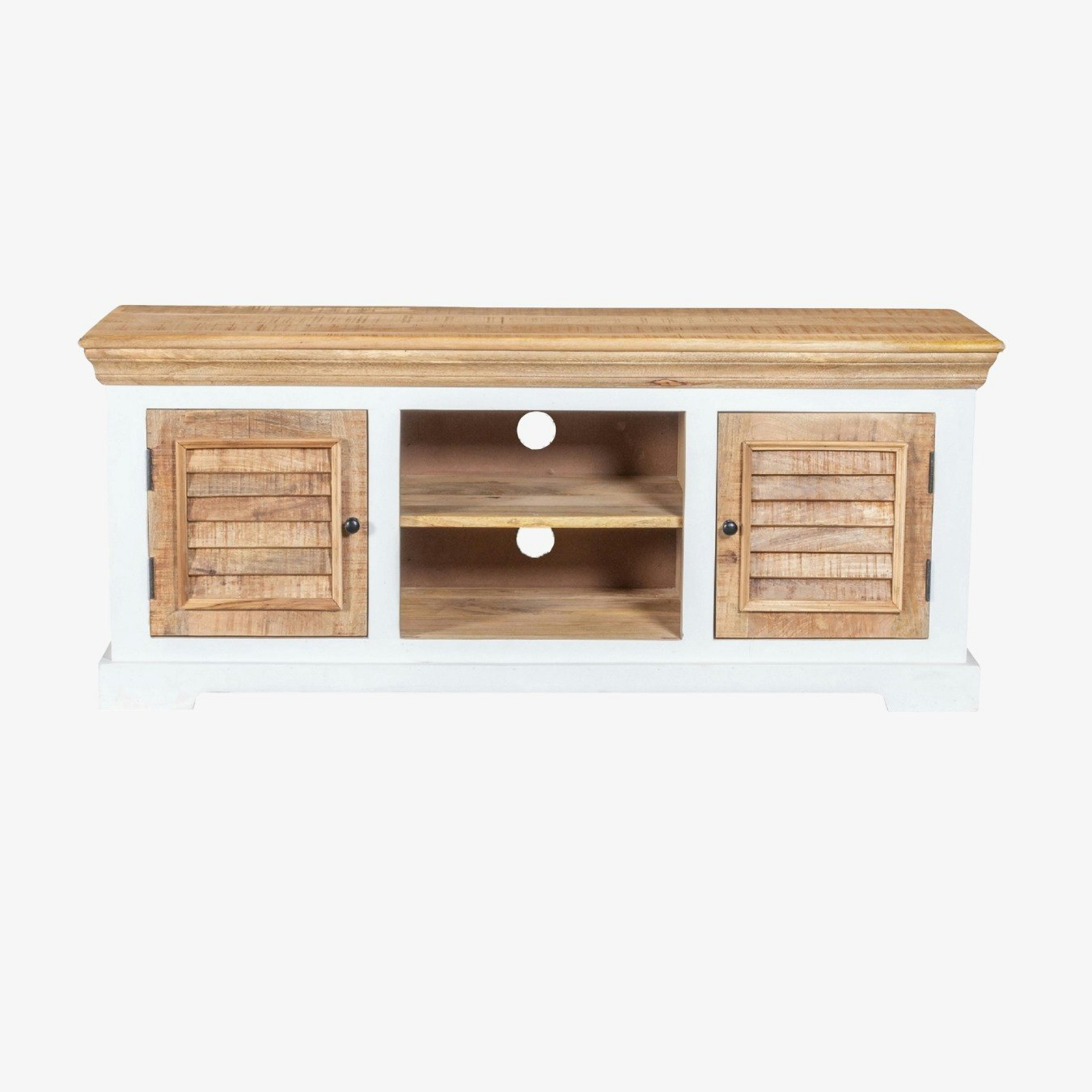 Bocelli TV Cabinet (Upto 57") - Solid Mango Wood by Indian Hub