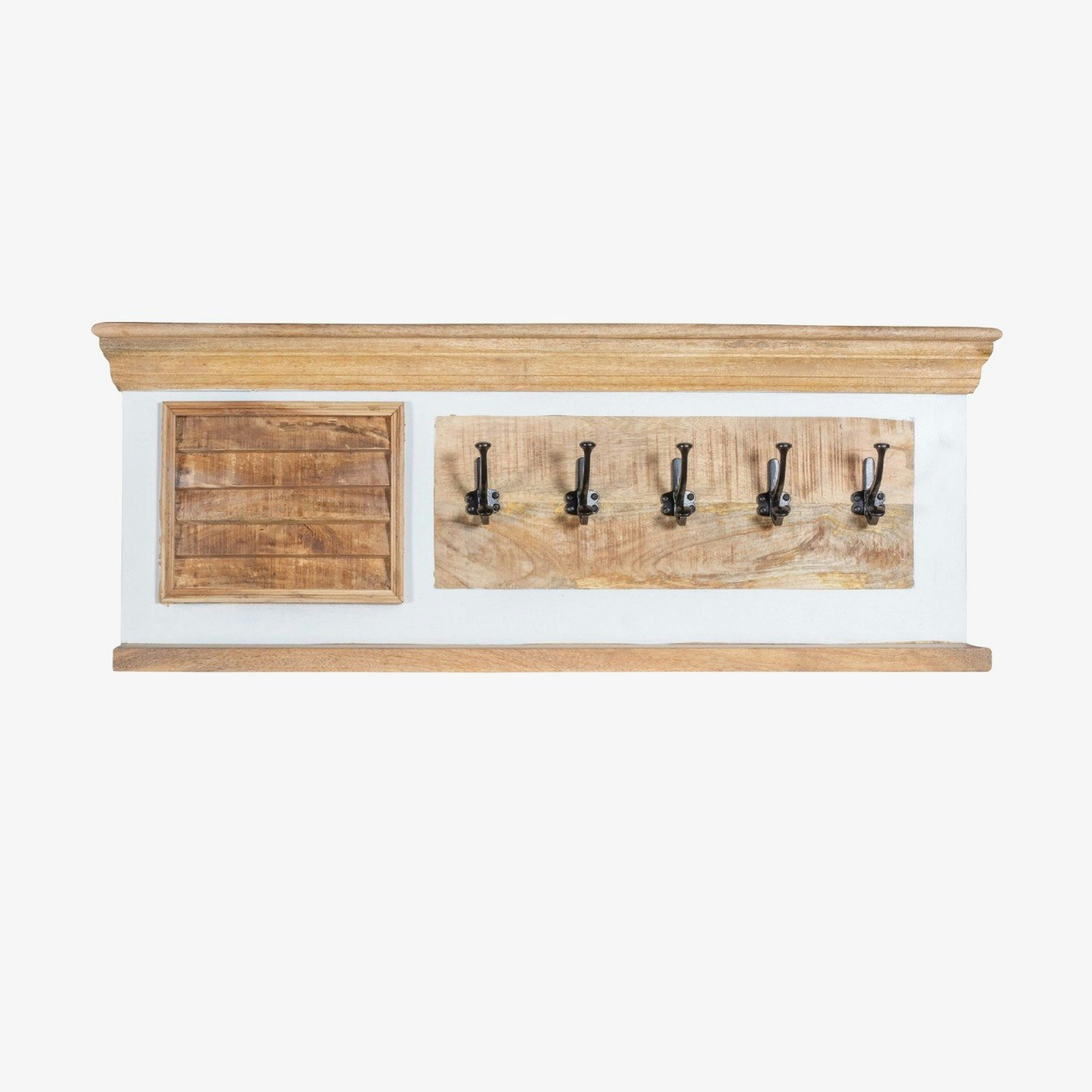 Bocelli Wood Hook/Coat Hanger Wall by Indian Hub