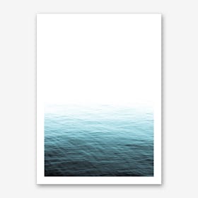 Vast Blue Ocean Art Print