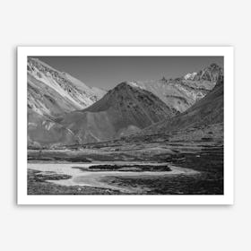 Gray Mountains Art Print