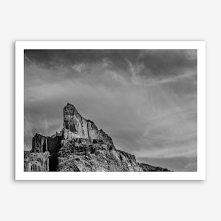 Pointed Mountain Art Print