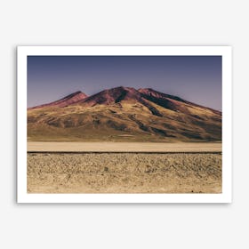 Mountain in the Desert Art Print