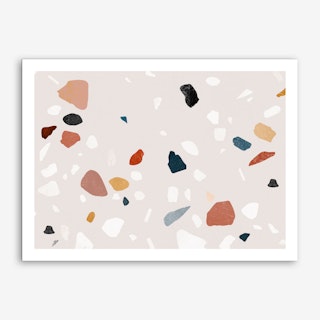 Painted Terrazzo 4 Art Print