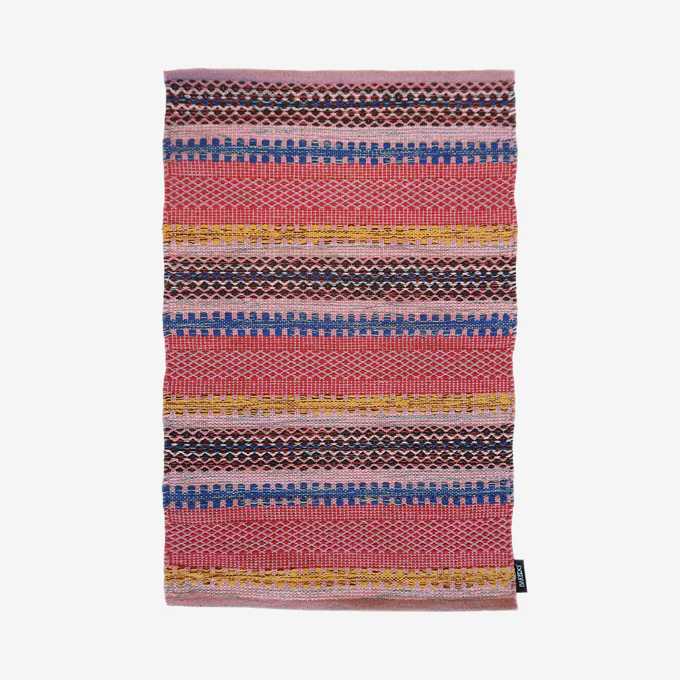 Saffron Rug - Pink / Blue by Bakero