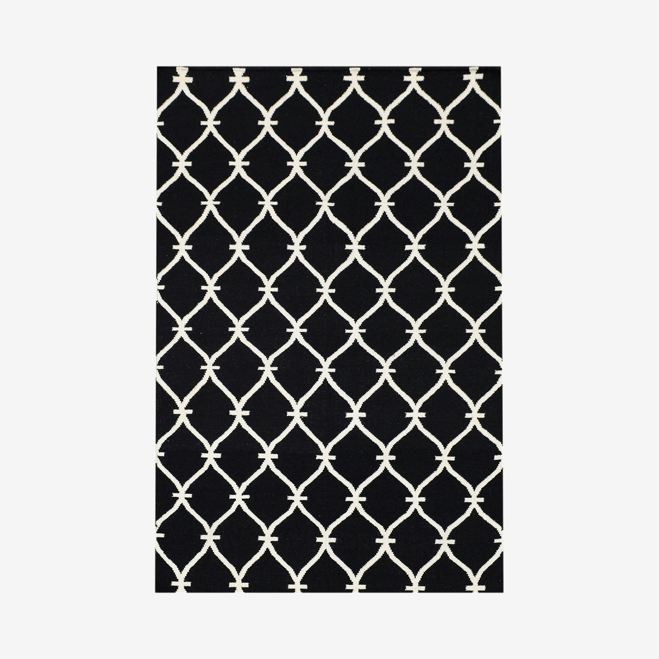 Belinda Area Rug - Black by Bakero