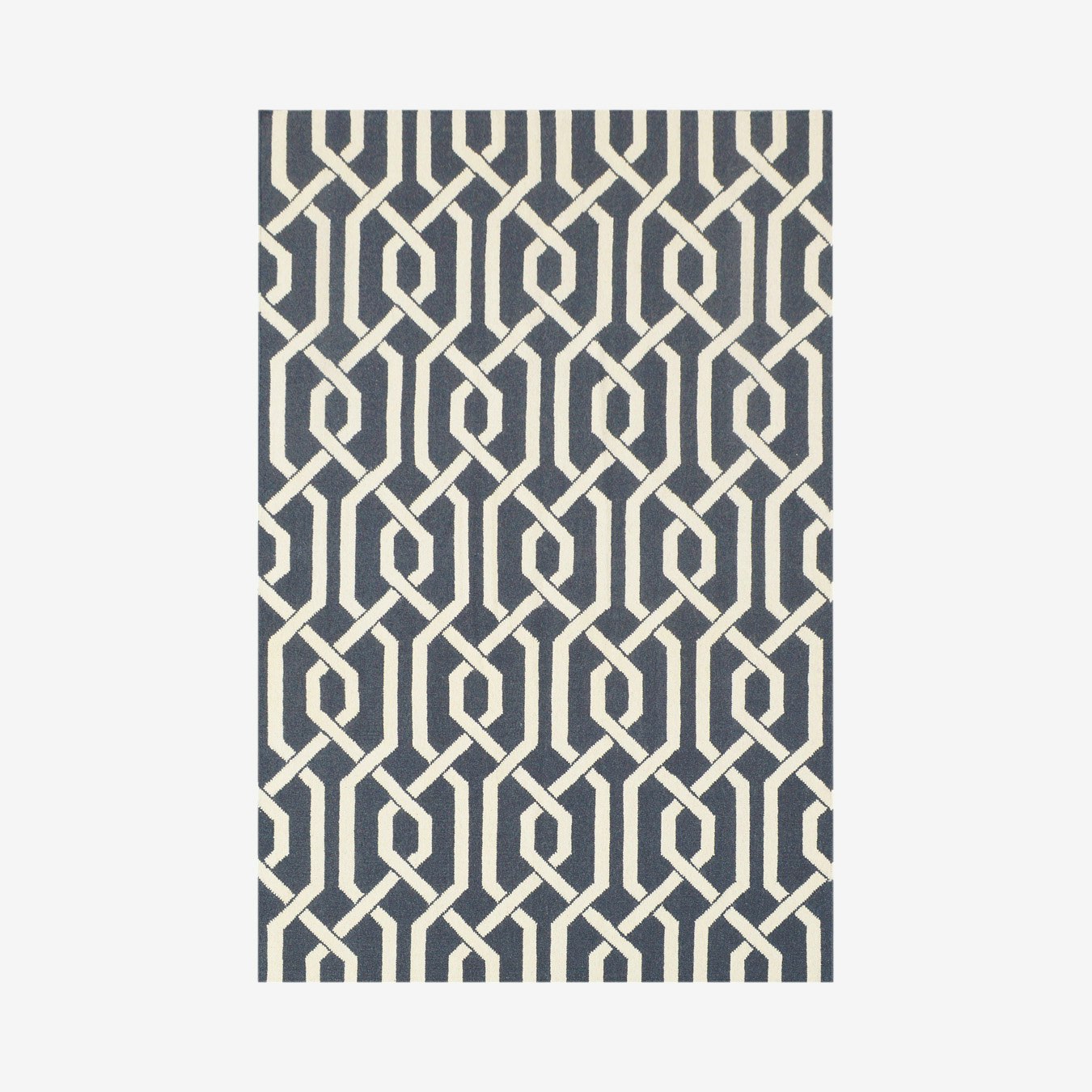 Camila Area Rug - Dark Grey by Bakero