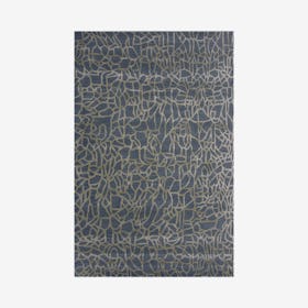 Naomi Area Rug - Light Blue / Silver