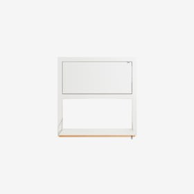 Fläpps Shelf 80x80-2 - White