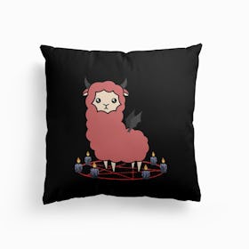 Llama Demon Cushion