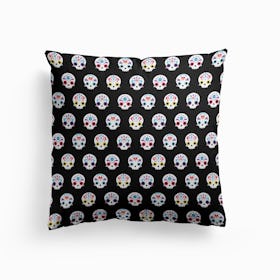 Cute Sugar Skulls Cushion