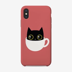 Coffee Cat  Phone Case