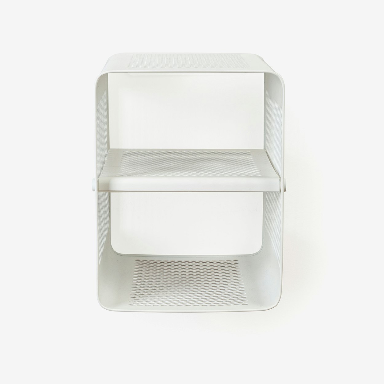 Small Wall Shoe Rack In Matte White By Tica Copenhagen Fy