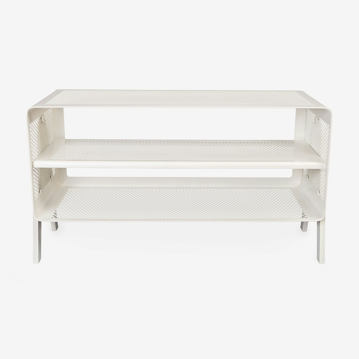 Big Floor Shoe Rack In Matte White By Tica Copenhagen Fy