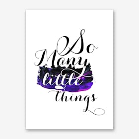 Little Things Art Print