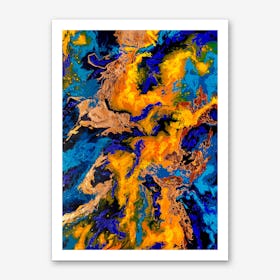 Fire And Ice Art Print
