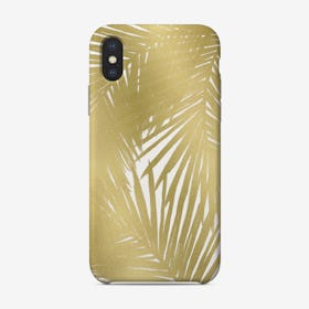 Gold Palms Phone Case