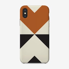 Split X Rust Phone Case