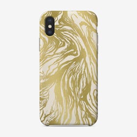 Gold Marble Phone Case