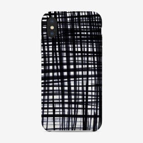 Brushed Check Phone Case