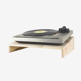 Fency Shelves, Normal Pallet Wood, Record Player