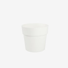 Flowerpot Fency Pot, White, Ø12