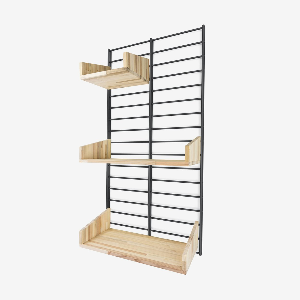 Fency Package Bathroom, Pressed Pallet in Black