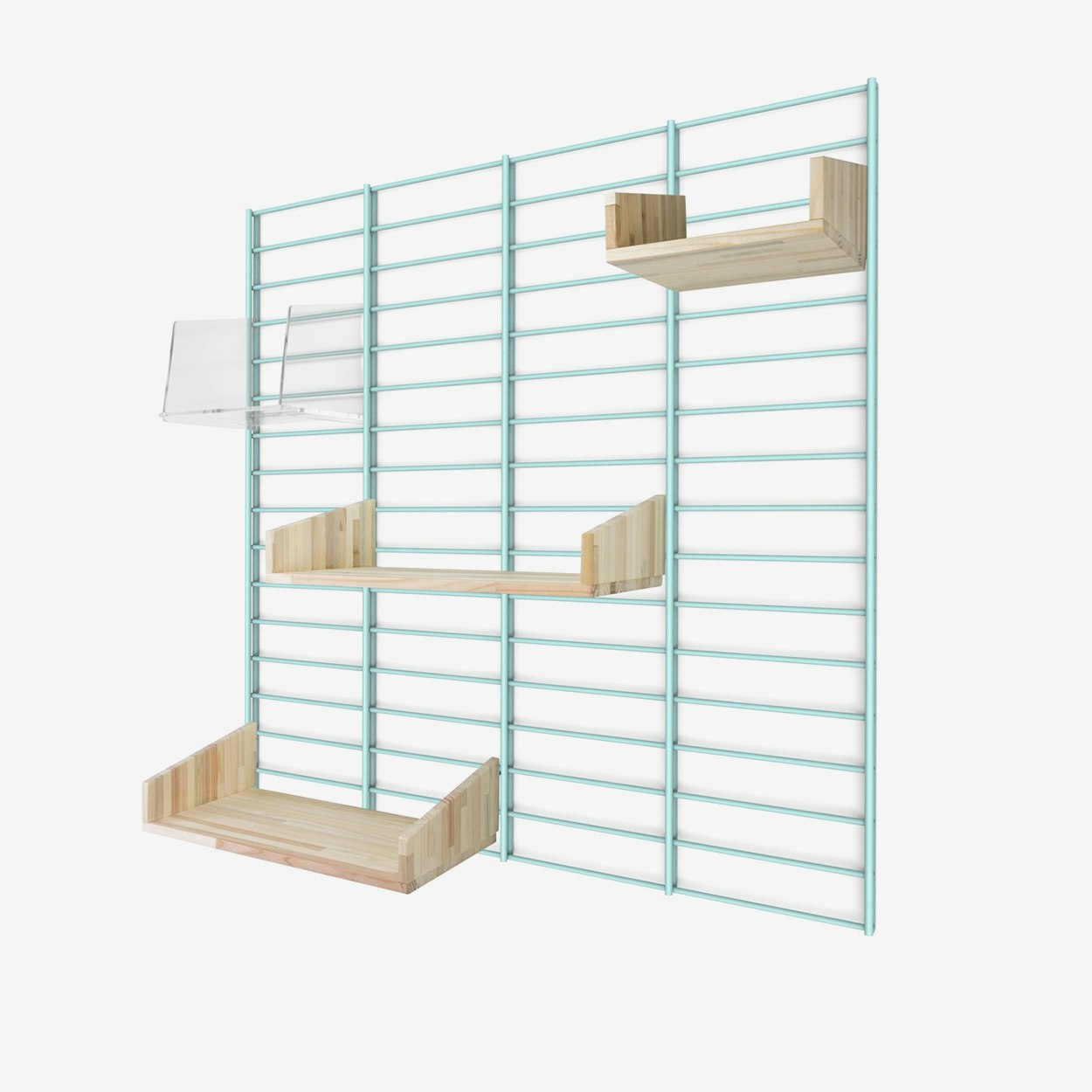 Fency Package Roomie, Pressed Pallet in Green by Tolhuijs
