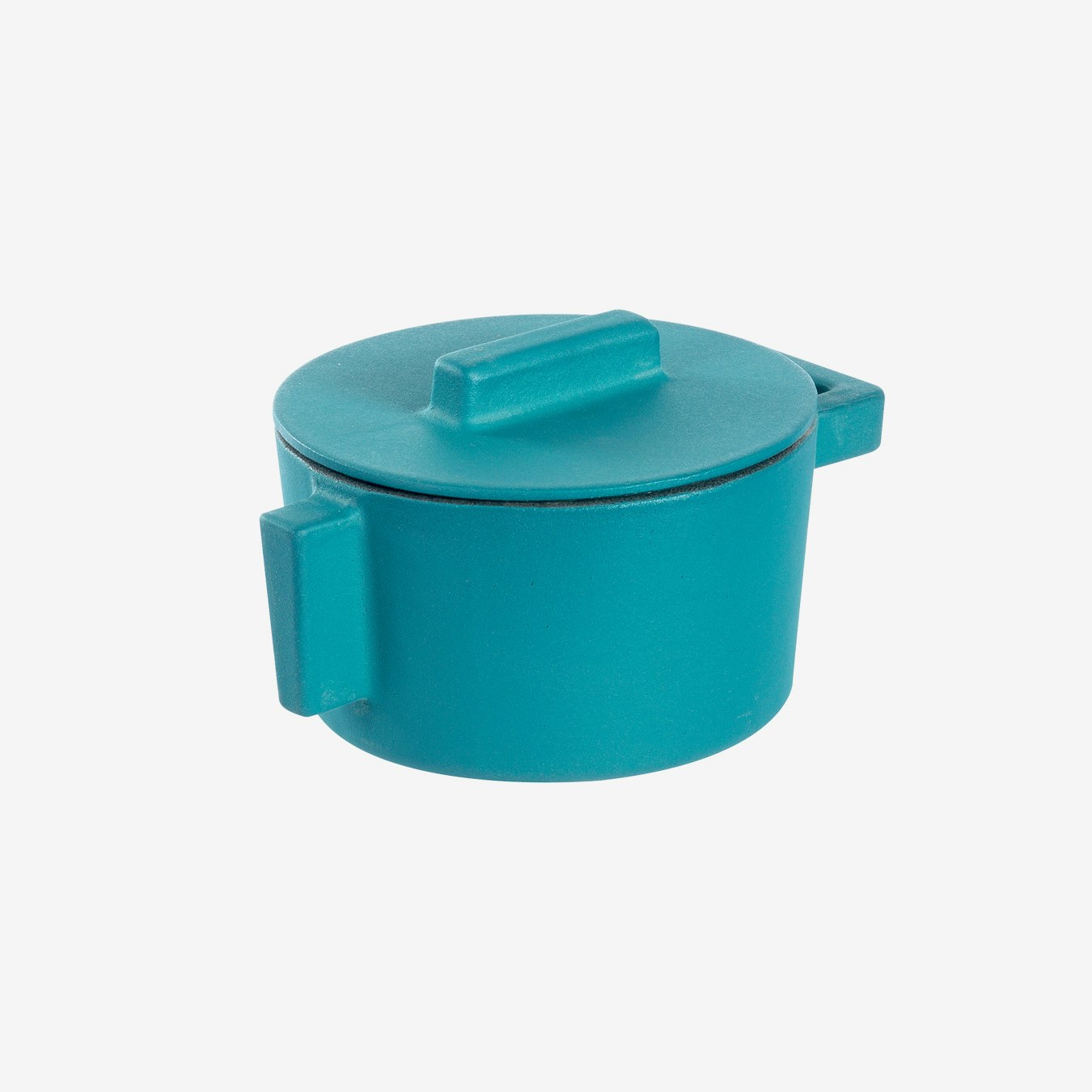 Terra.Cotto Saucepot With Lid - Cast Iron - Anise by Sambonet