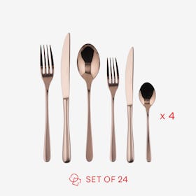 Taste Flatware - Copper - Set of 24