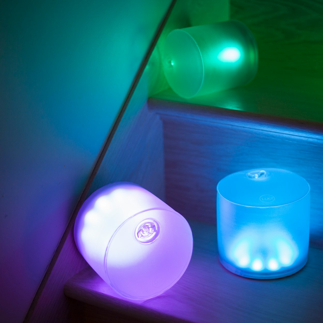 Luci "Color Essence" Portable Solar Lamp (4 Units)