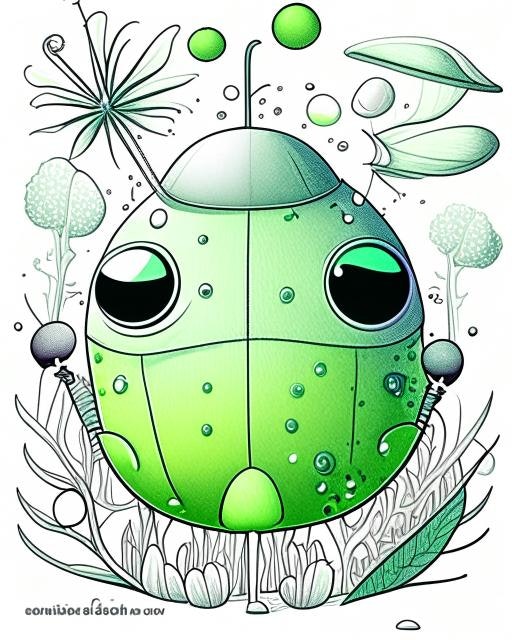 phytoplankton coloring pages