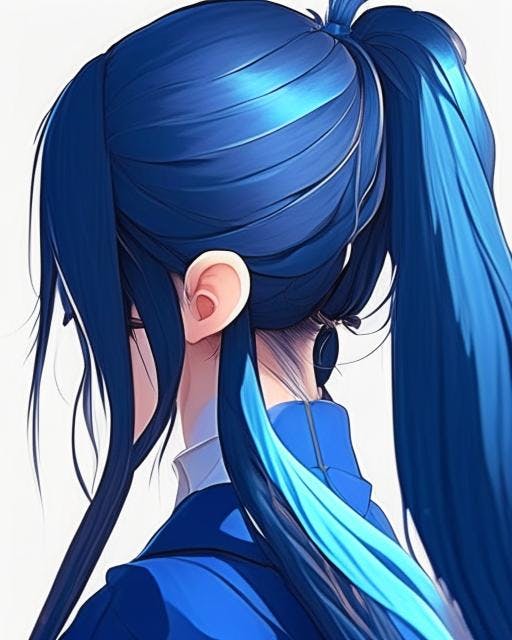 Discover 76+ anime with blue hair guy latest - in.duhocakina