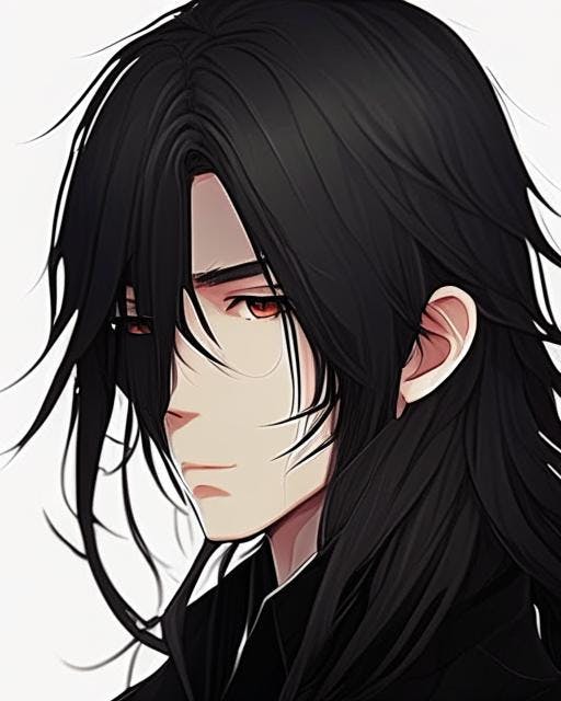 A handsome anime boy, oni, very detailed, emotionles... | OpenArt