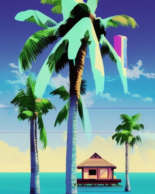 Palm Tree And Girl  Other  Anime Background Wallpapers on Desktop Nexus  Image 2486407