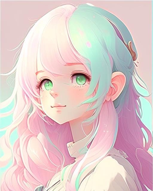 Pastel Pink Retro Anime Art (Used inpaint on Faces) : r/StableDiffusion