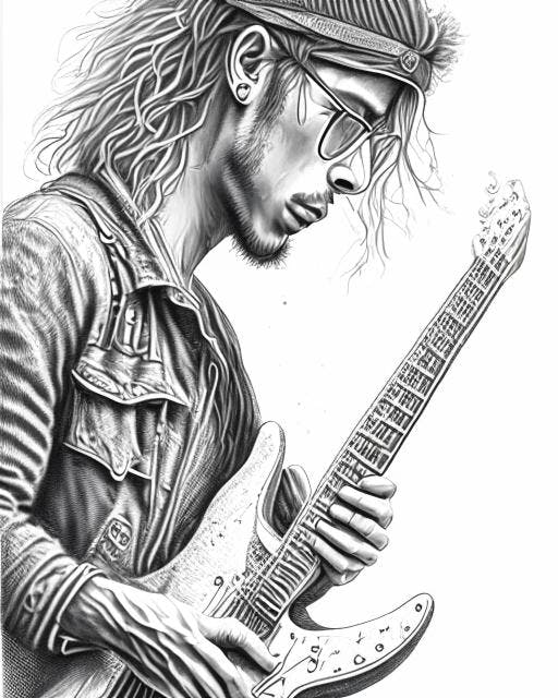 Drawing Sitting Guitar Player Stock Illustrations – 96 Drawing Sitting Guitar  Player Stock Illustrations, Vectors & Clipart - Dreamstime