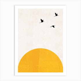 Rising Sun Art Print