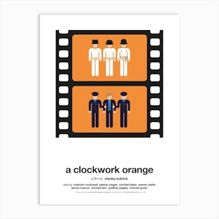 Clockwork Orange Art Print