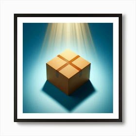 Gift Box Art Print