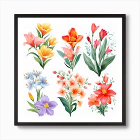 Flowers 13 Art Print