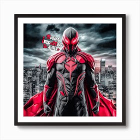 Super Hero Nothing Impossible COR Style HQ9k Art Print